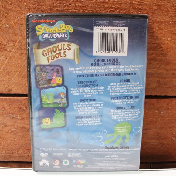 SpongeBob SquarePants: Ghouls Fools DVD (Nickelodeon) Halloween Ghost Adventure - Picture 2 of 3